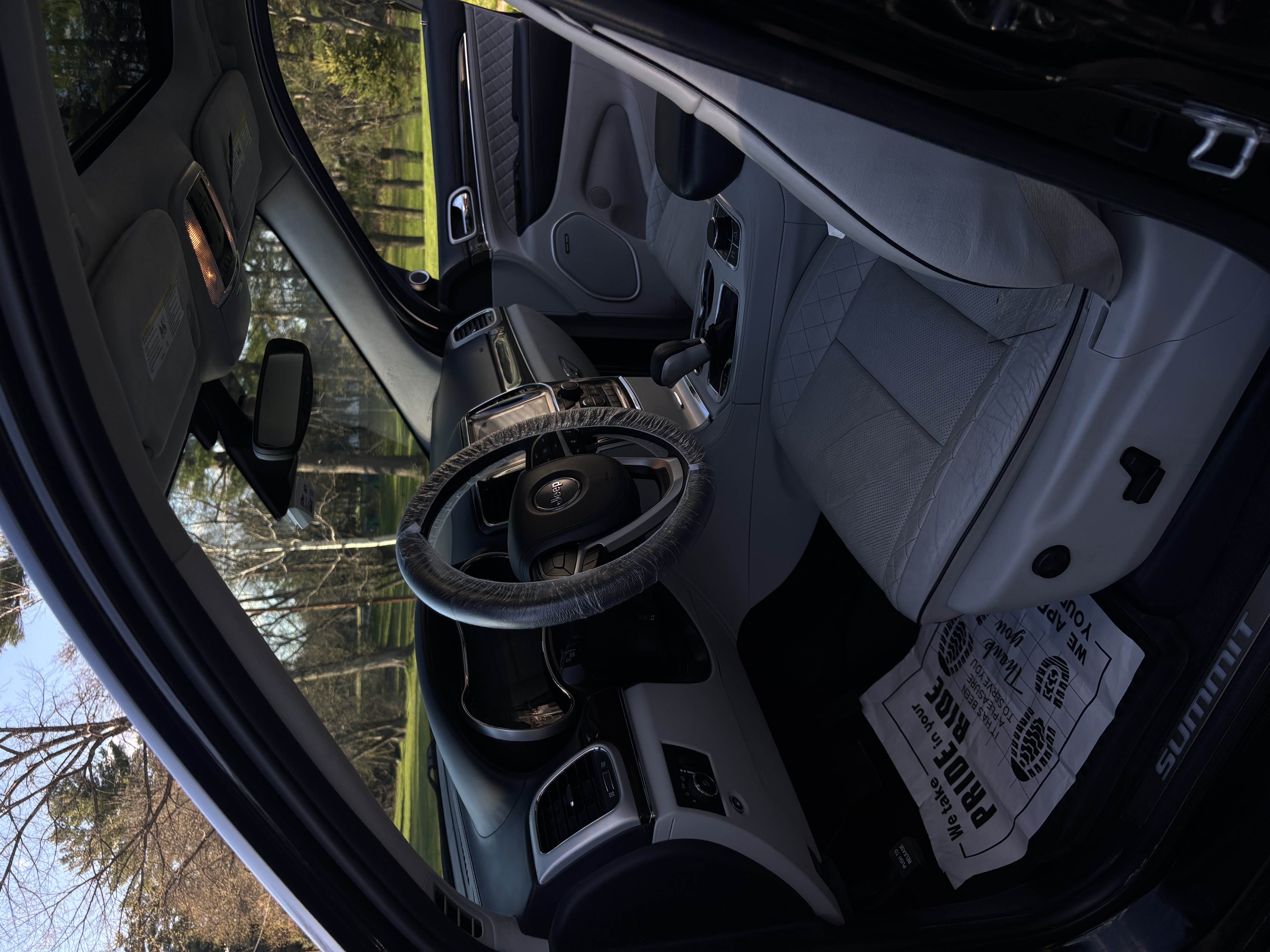 Jeep interior detail